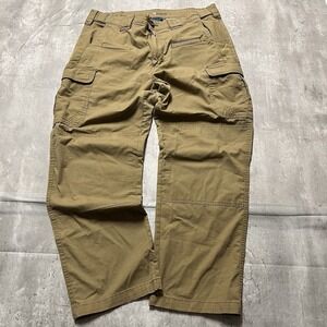 propper tactical cargo pants men's 36x30 beige ripstop fabric Cotton
